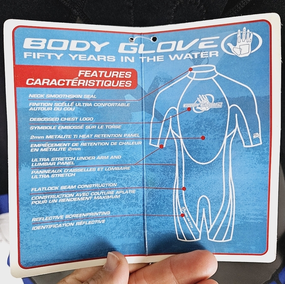 BODY GLOVE | Velocity BG508 2 mm shorty wetsuit - Picture 6 of 8
